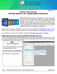 Page   Tracker Software Products Tips  Tricks Newslett