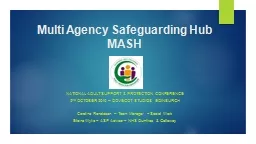 Multi Agency Safeguarding Hub
