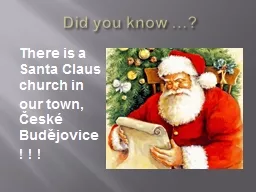 Did   you   know  …?