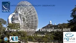 A New Detection of Extragalactic AME