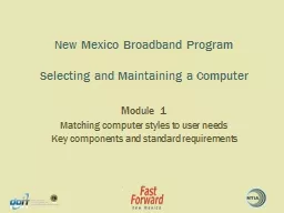 New Mexico Broadband Program