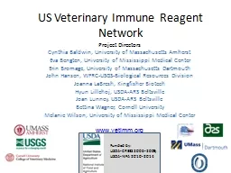 US Veterinary Immune Reagent Network