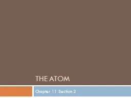 The Atom Chapter 11 Section 2