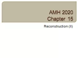 AMH 2020 Chapter 15