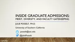 Inside graduate admissions: