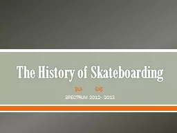The History of Skateboarding
