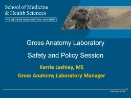 Gross Anatomy Laboratory