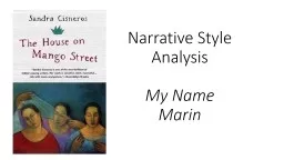 Narrative Style Analysis
