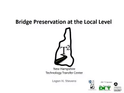 Bridge Preservation at the Local Level