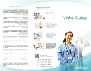 SelfHelp Kits Complete vaginismus kits with  step trea