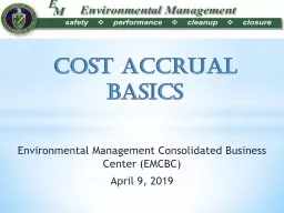 Environmental Management Consolidated Business Center (EMCBC)