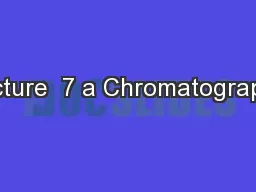 Lecture  7 a Chromatography
