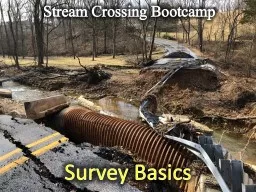 Stream Crossing Bootcamp