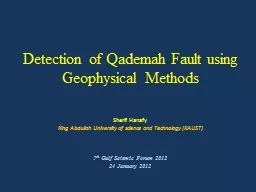 Detection of  Qademah