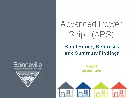Advanced  Power  Strips (APS)
