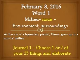 February 8, 2016 Word 1