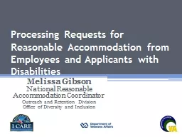 Processing Requests for Reasonable Accommodation from Employees and Applicants with Disabilities