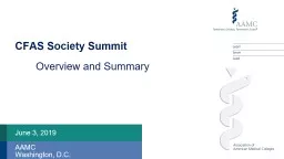CFAS Society Summit