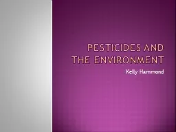 Pesticides and the Environment