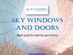 PPT-Sky Windows and Doors NYC