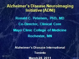 Alzheimer’s Disease Neuroimaging Initiative (ADNI)