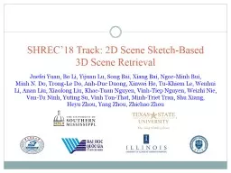 SHREC’ 18  T rack
