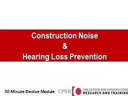 Construction Noise &
