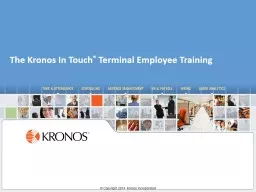 The Kronos In Touch