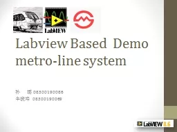 Labview Based  Demo metro-line system