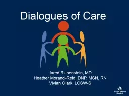 Dialogues of Care Jared