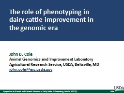 The role of  phenotyping
