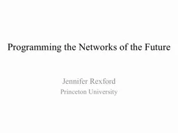 Programming the Networks