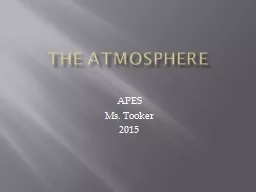 The atmosphere APES