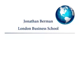 Jonathan Berman London Business School