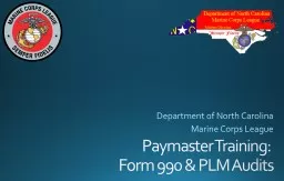 Paymaster Training: