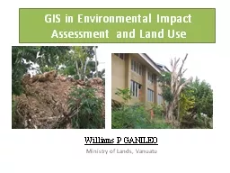 GIS  in  Environmental Impact