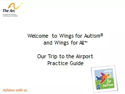 Welcome to Wings for Autism
