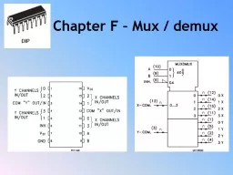 Chapter  F – Mux /
