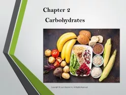 Chapter 2  Carbohydrates