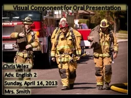 Visual Component for Oral Presentation