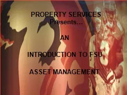 PROPERTY SERVICES Presents…