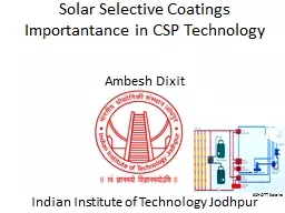 Ambesh  Dixit Indian Institute of Technology Jodhpur