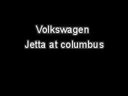 Volkswagen Jetta at columbus
