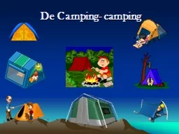 De  Camping- camping