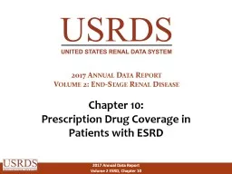 Chapter 10: Prescription Drug Coverage in