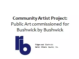 Community Artist Project: