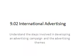 9.02 International Advertising