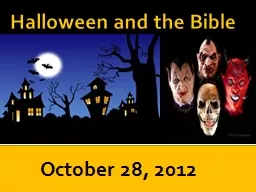 Halloween and the Bible