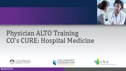 Physician ALTO Training