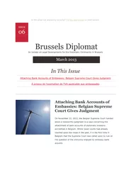 Brussels diplomat